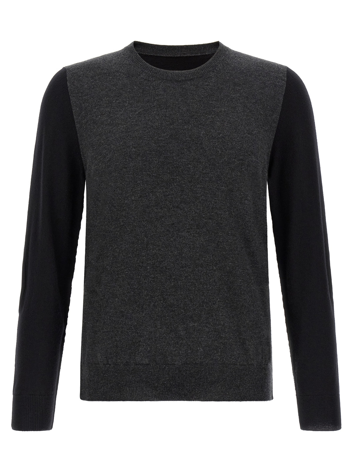 Maison Margiela Men Two-Tone Wool Sweater