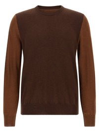 MAISON MARGIELA Maison Margiela Men Two-Tone Wool Sweater