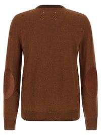 MAISON MARGIELA Maison Margiela Men Two-Tone Wool Sweater