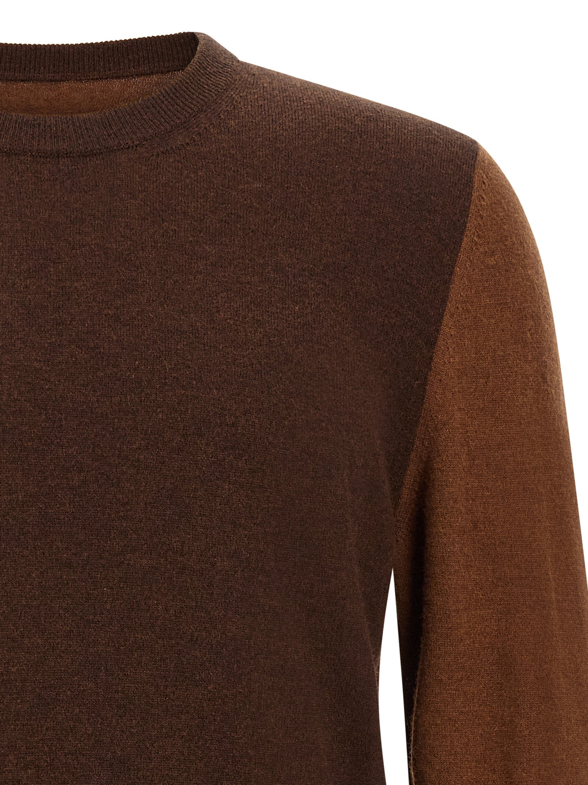 MAISON MARGIELA Maison Margiela Men Two-Tone Wool Sweater