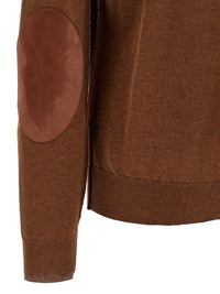 MAISON MARGIELA Maison Margiela Men Two-Tone Wool Sweater