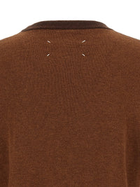 MAISON MARGIELA Maison Margiela Men Two-Tone Wool Sweater