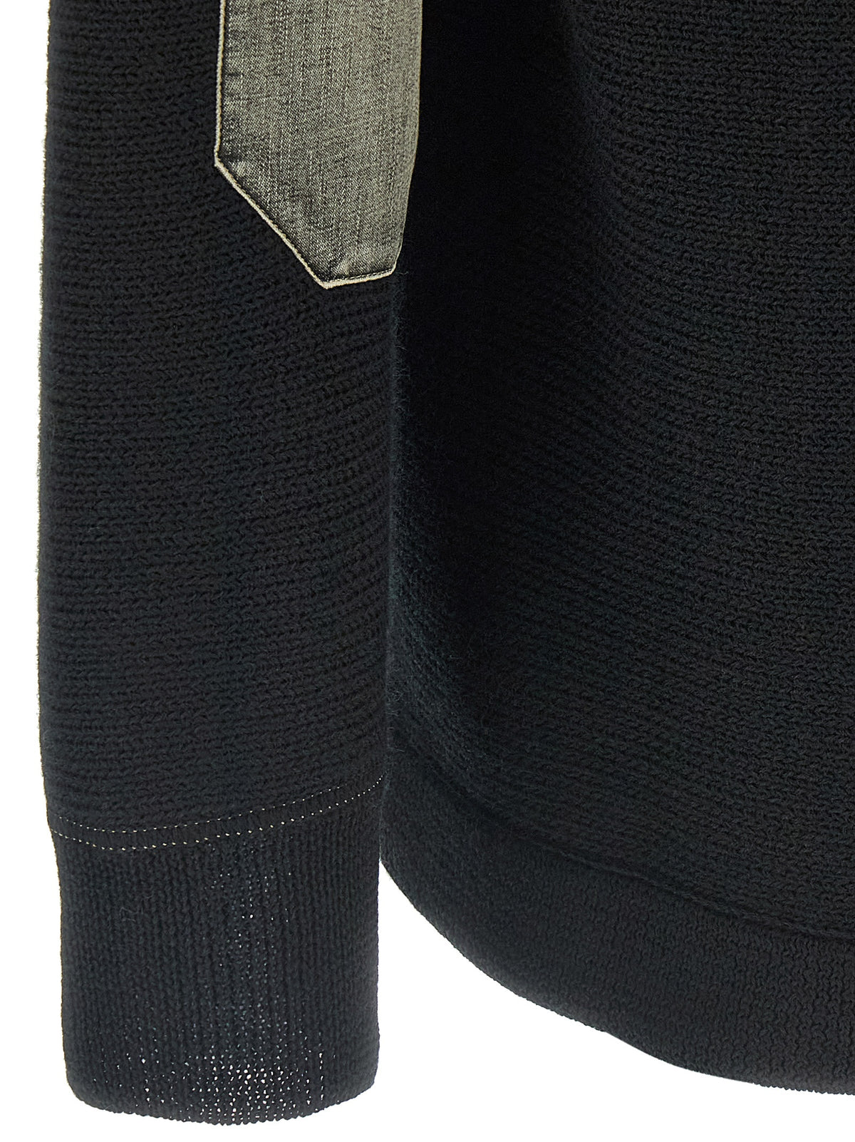 MAISON MARGIELA Maison Margiela Men Elbow Patch Cardigan
