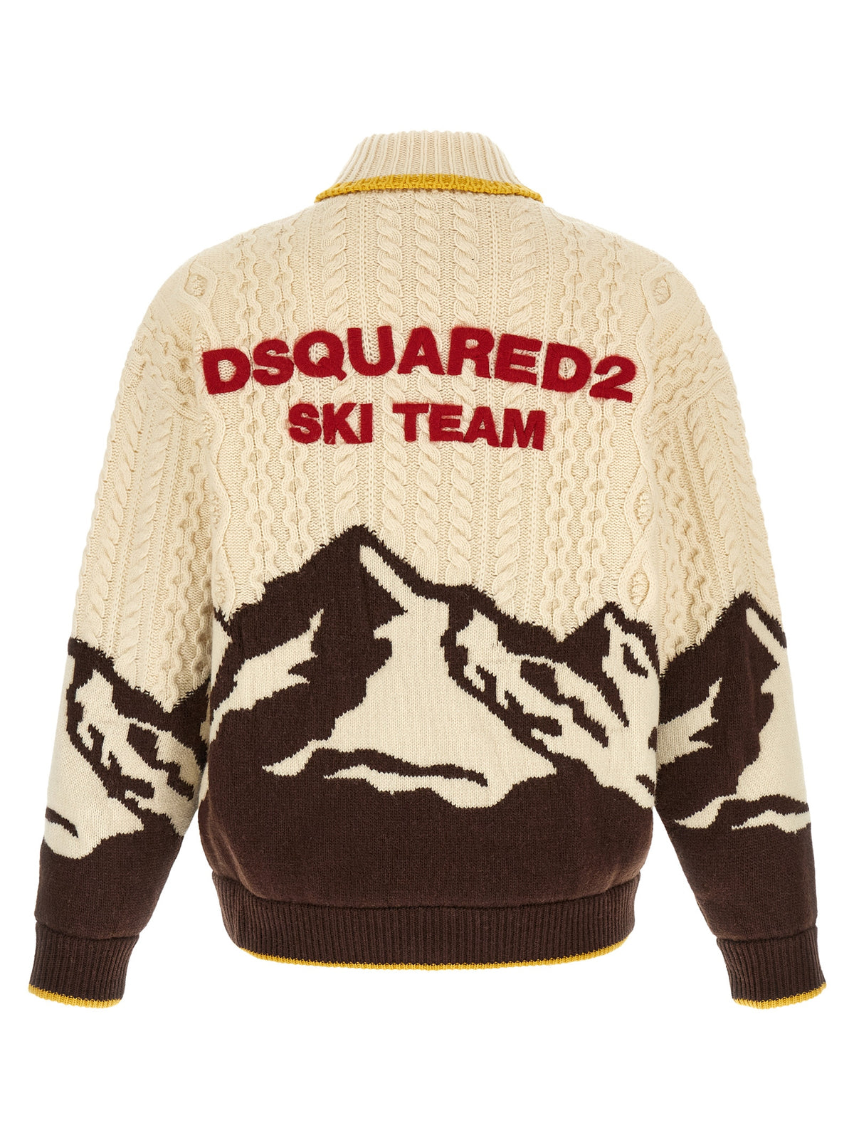 Dsquared2 Men Multicolor 'Snowy Dream' Cardigan