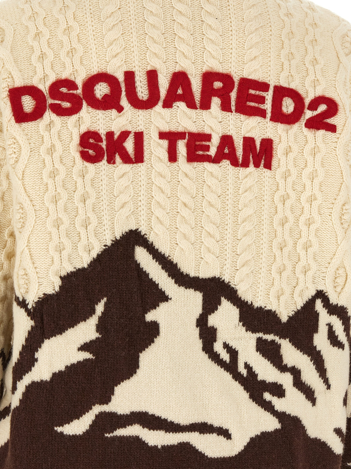 Dsquared2 Men Multicolor 'Snowy Dream' Cardigan