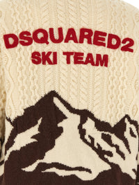 Dsquared2 Men Multicolor 'Snowy Dream' Cardigan