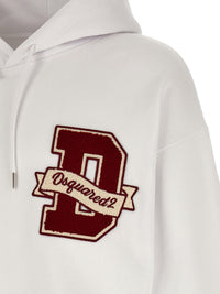 DSQUARED2 Dsquared2 Men Logo Patch Hoodie