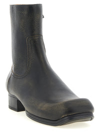 MAISON MARGIELA Maison Margiela Men Vintage Leather Ankle Boots