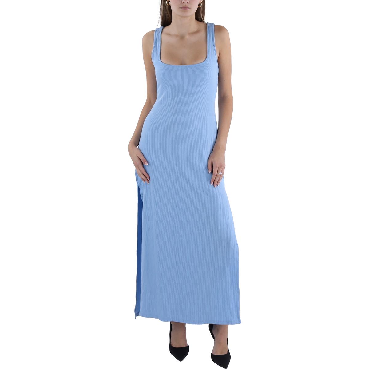Mara Womens Open Back Cut-Out Maxi Dress
