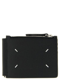 MAISON MARGIELA Maison Margiela Unisex Wallet With 'Four Stitches' Clip