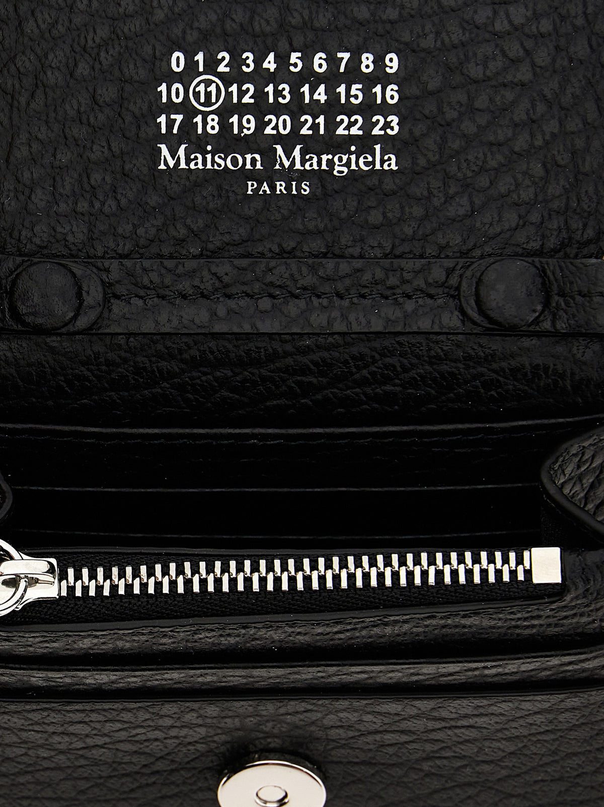 Maison Margiela Unisex 'Four Stitches' Wallet With Chain