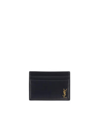 Saint Laurent YSL Card Holder 60760302G0W1000 Men Black Wallets