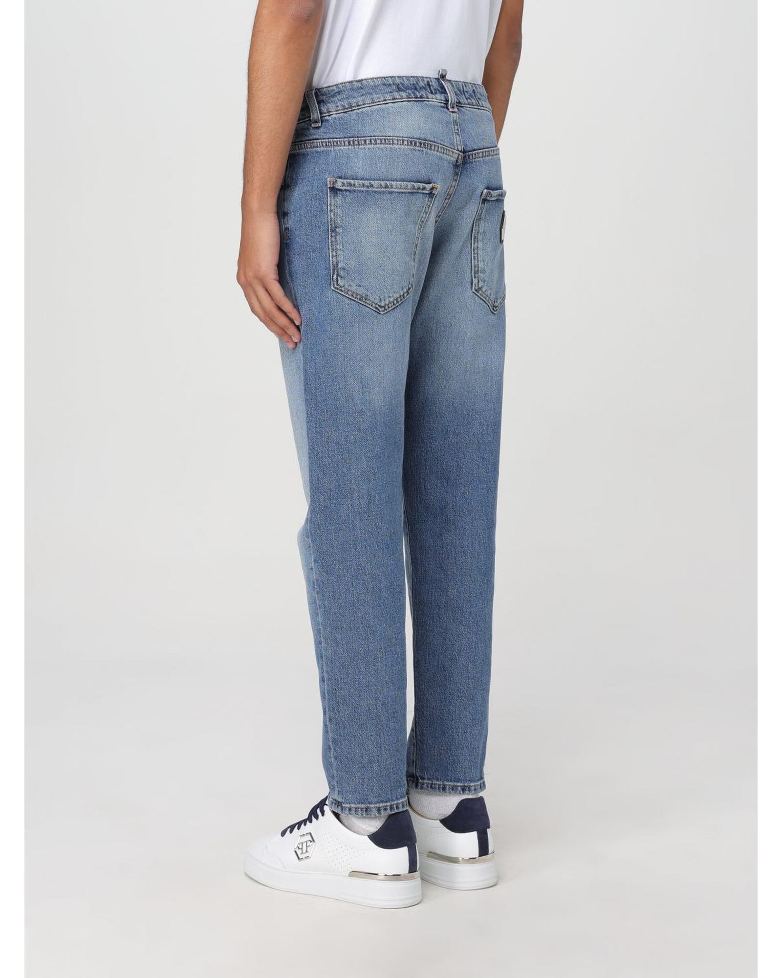 Philipp Plein Philipp Plein PLEIN SKULL Relaxed Fit Jeans Men Denim Pants
