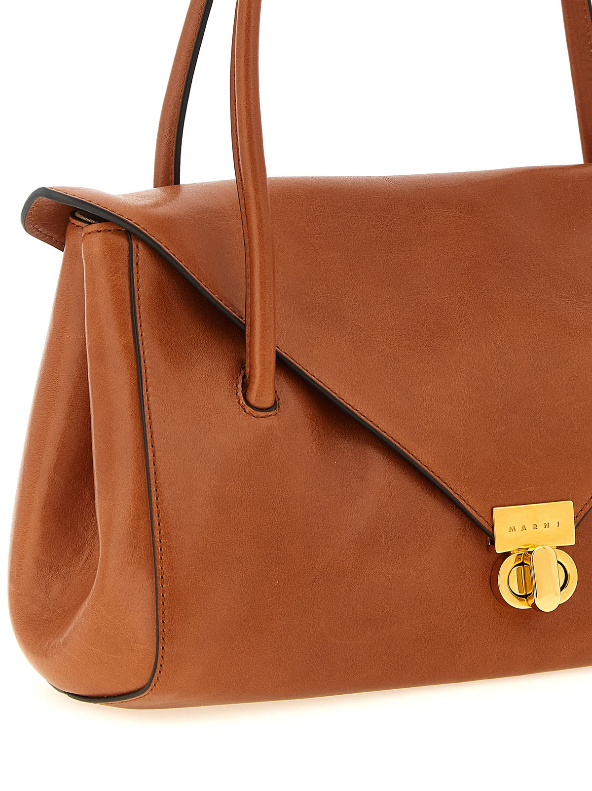 Marni Women Leather E/W Shoulder Bag