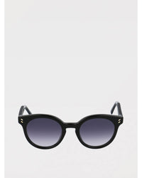 Stella Mccartney Chain Detail Round Sunglasses Women Black