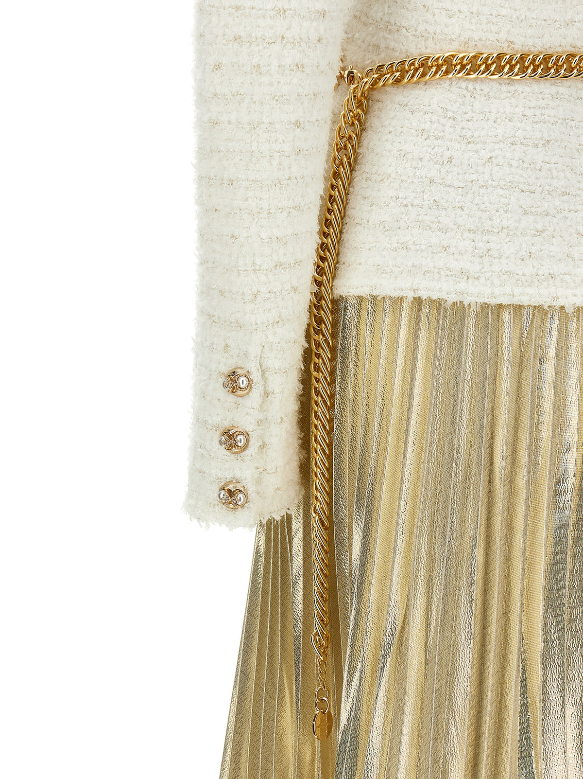 SELF PORTRAIT Self Portrait Women Long Pleated Skirt Dress