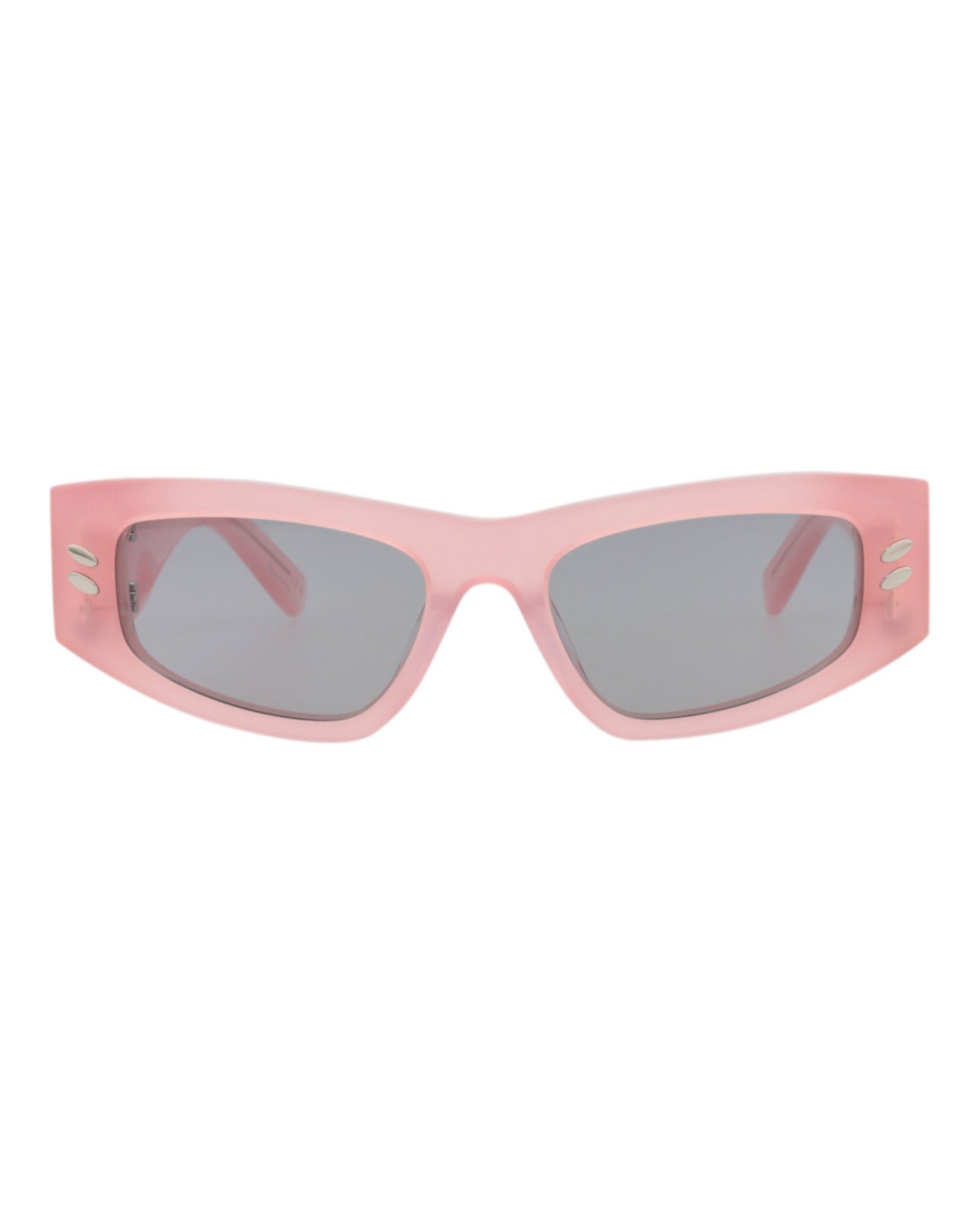 Stella McCartney Womens Cat Eye Pink Pink Smoke Fashion Designer Eyewear Pink Pink Smoke