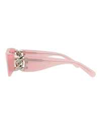 Stella McCartney Womens Cat Eye Pink Pink Smoke Fashion Designer Eyewear