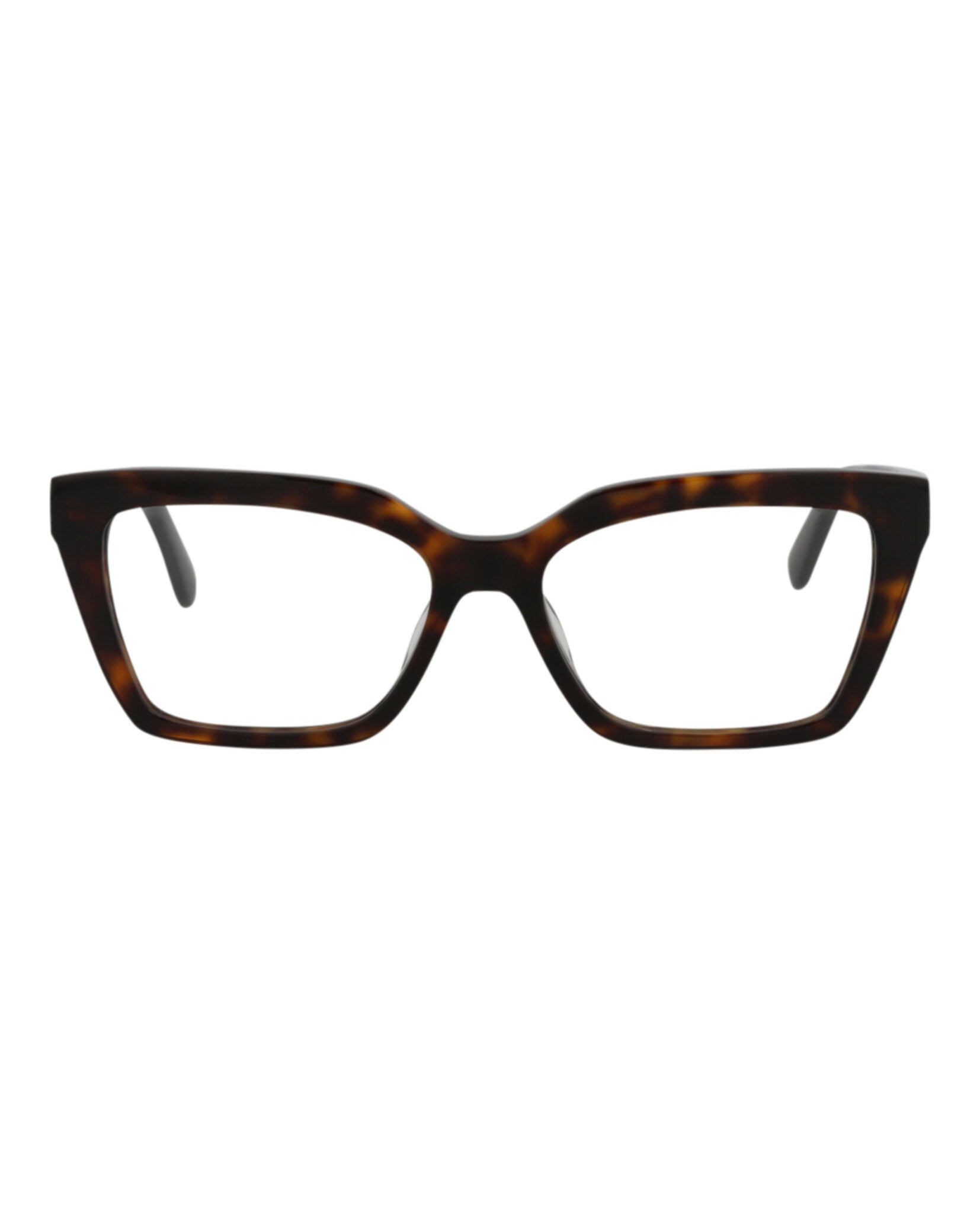 Stella McCartney Womens Cat Eye Havana Havana Transparent Fashion Designer Eyewear