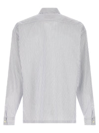 PRADA Prada Men Zip Striped Shirt