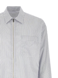 PRADA Prada Men Zip Striped Shirt