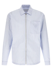 PRADA Prada Men Stripe Tec Shirt