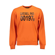 Diesel Sweatshirt Without Zip Man Orange