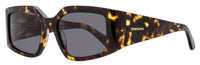 Ferragamo Modified Rectangle Sunglasses SF1101S 242 Dark Tortoise 54mm Dark Tortoise