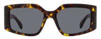 Ferragamo Modified Rectangle Sunglasses SF1101S 242 Dark Tortoise 54mm