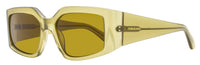 Ferragamo Modified Rectangle Sunglasses SF1101S 330 Opaline Olive 54mm OPALINE OLIVE