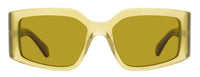 Ferragamo Modified Rectangle Sunglasses SF1101S 330 Opaline Olive 54mm