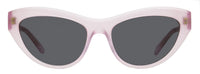 Ferragamo Cat Eye Sunglasses SF1103S 663 Opaline Pink 55mm