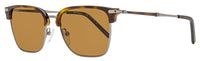 Ferragamo Rectangular Sunglasses SF227S 085 Ruthenium/Tortoise 53mm Ruthenium Tortoise