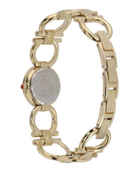 Ferragamo Womens Gold 22.5mm Bracelet Fashion Watch