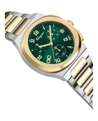 Ferragamo Mens Two Tone 38mm Bracelet Fashion Watch