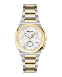 Ferragamo Mens 38mm Bracelet Fashion Watch