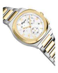 Ferragamo Mens 38mm Bracelet Fashion Watch