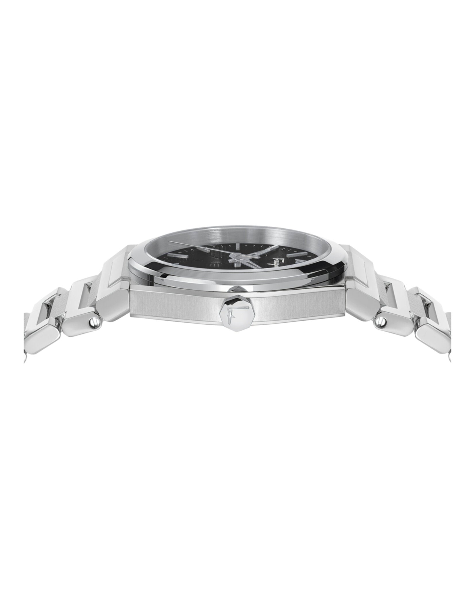 Ferragamo Ferragamo Mens  Stainless Steel 42mm Bracelet Fashion Watch