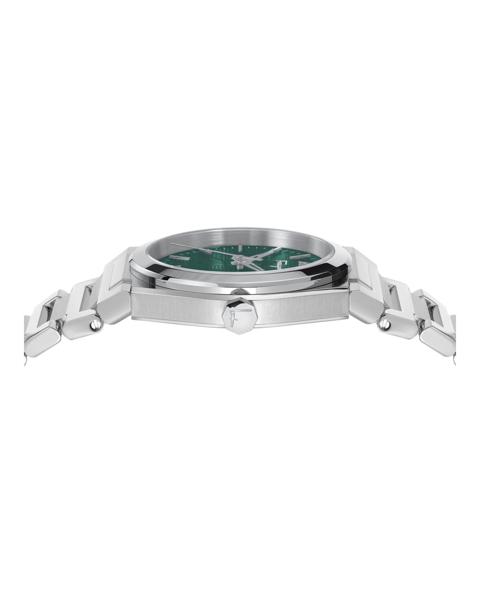 Ferragamo Ferragamo Mens  Stainless Steel 42mm Bracelet Fashion Watch