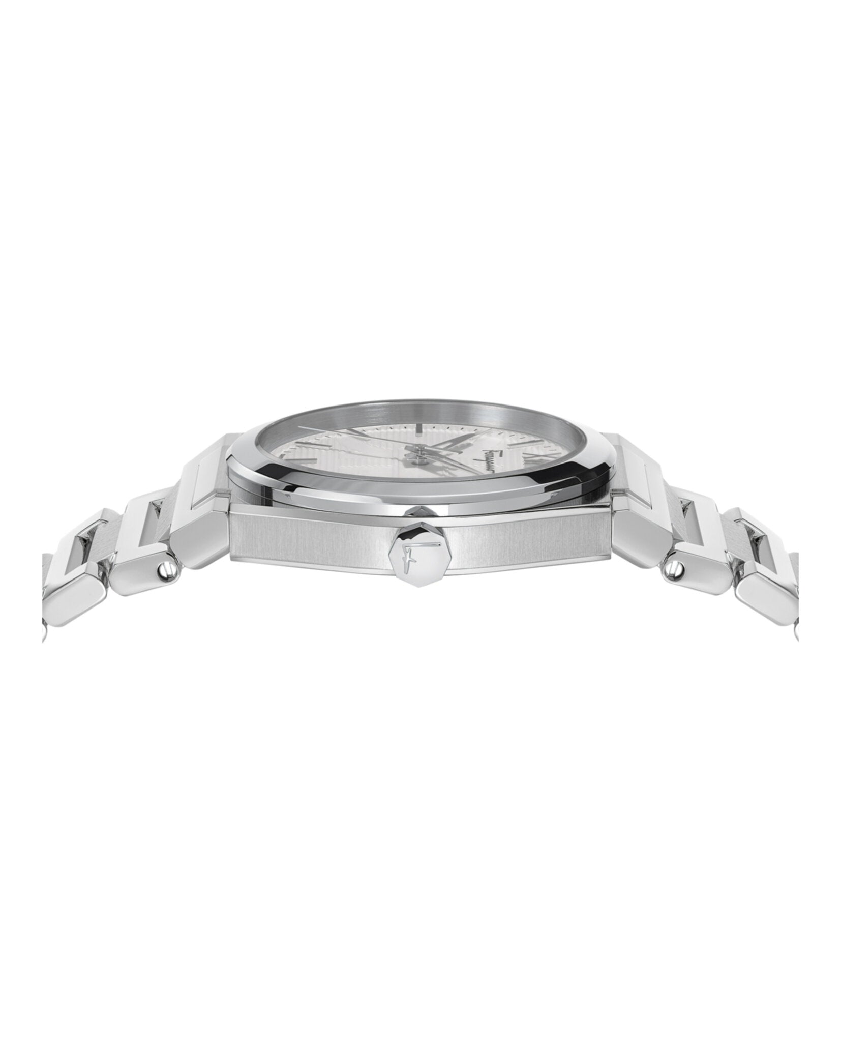 Ferragamo Ferragamo Mens  Stainless Steel 42mm Bracelet Fashion Watch