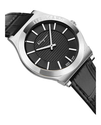 Ferragamo Mens 42mm Strap Fashion Watch