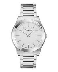 Ferragamo Mens 42mm Strap Fashion Watch