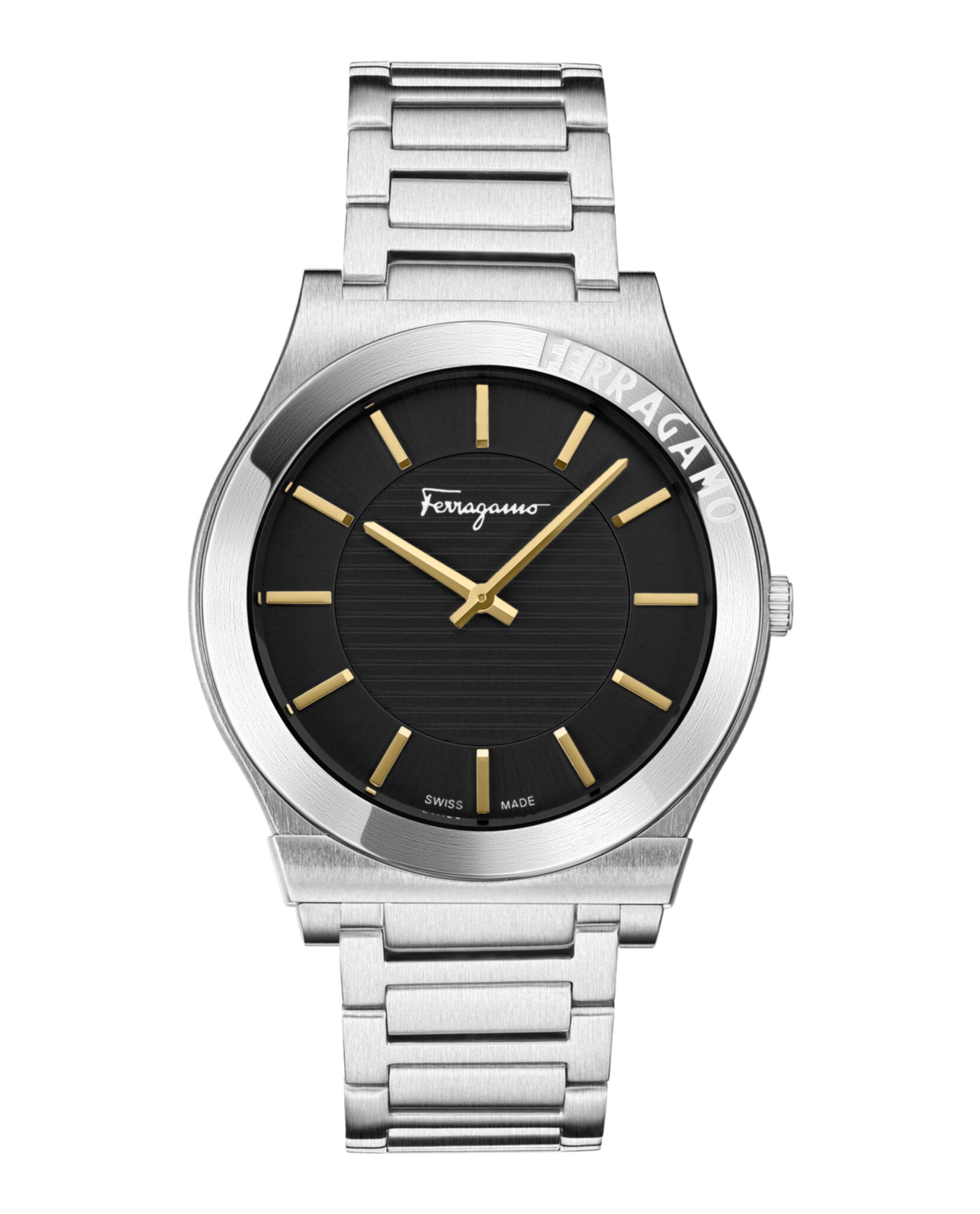 Ferragamo Mens 42mm Strap Fashion Watch