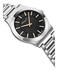 Ferragamo Mens 42mm Strap Fashion Watch