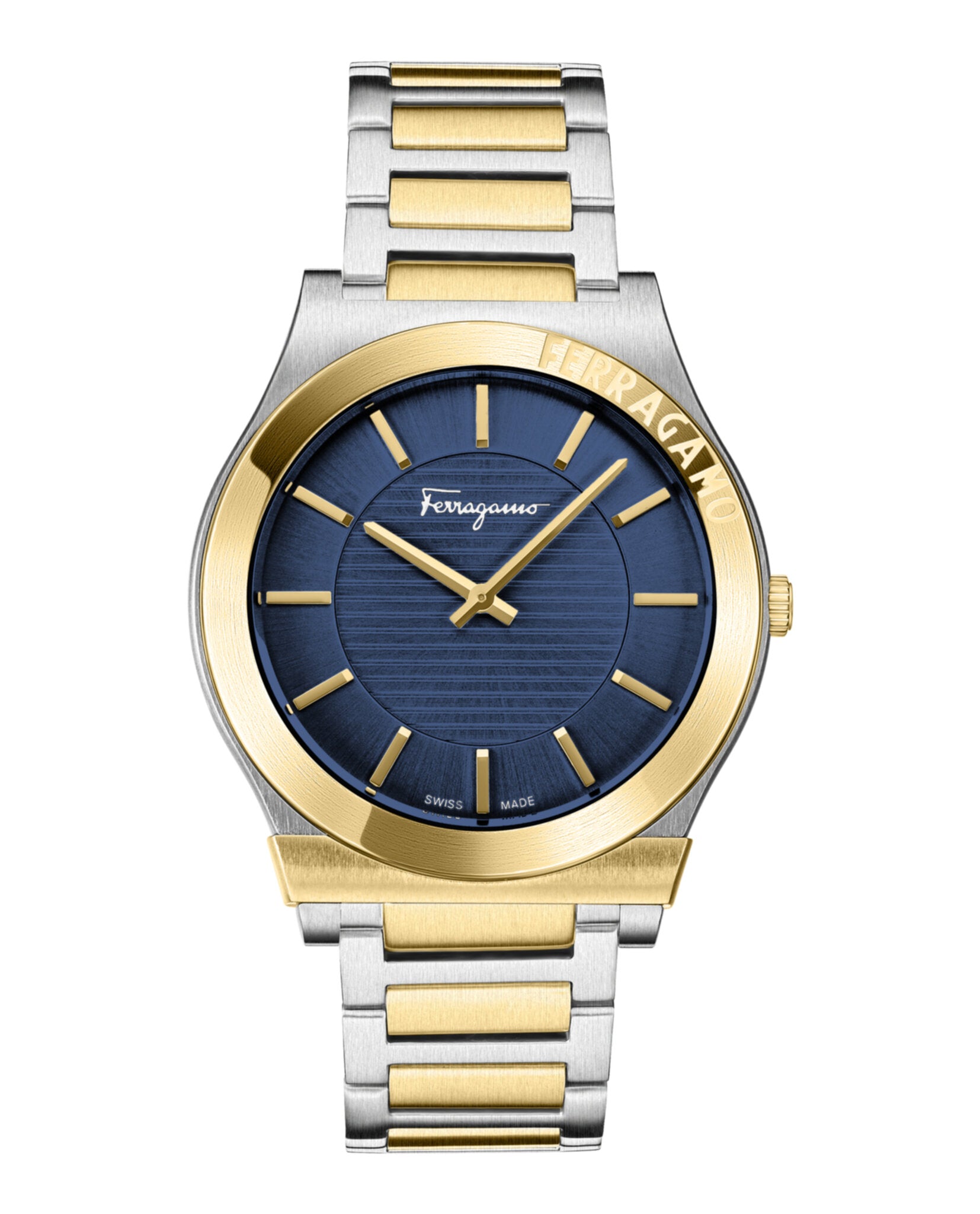 Ferragamo Mens 42mm Strap Fashion Watch