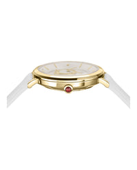 Ferragamo Womens Gold 36mm Strap Fashion Watch