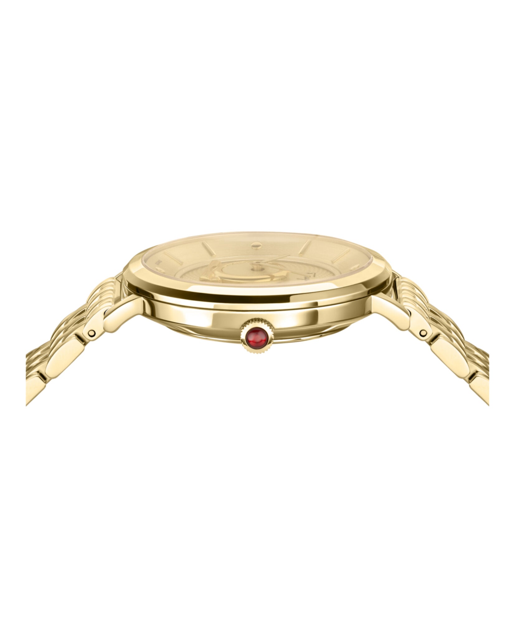 Ferragamo Womens Gold 36mm Bracelet Fashion Watch