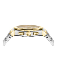 Ferragamo Ferragamo Mens  Two Tone 40mm Bracelet Fashion Watch