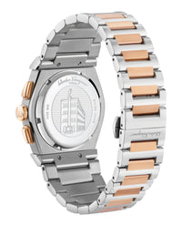 Ferragamo Ferragamo Mens  Two Tone 40mm Bracelet Fashion Watch
