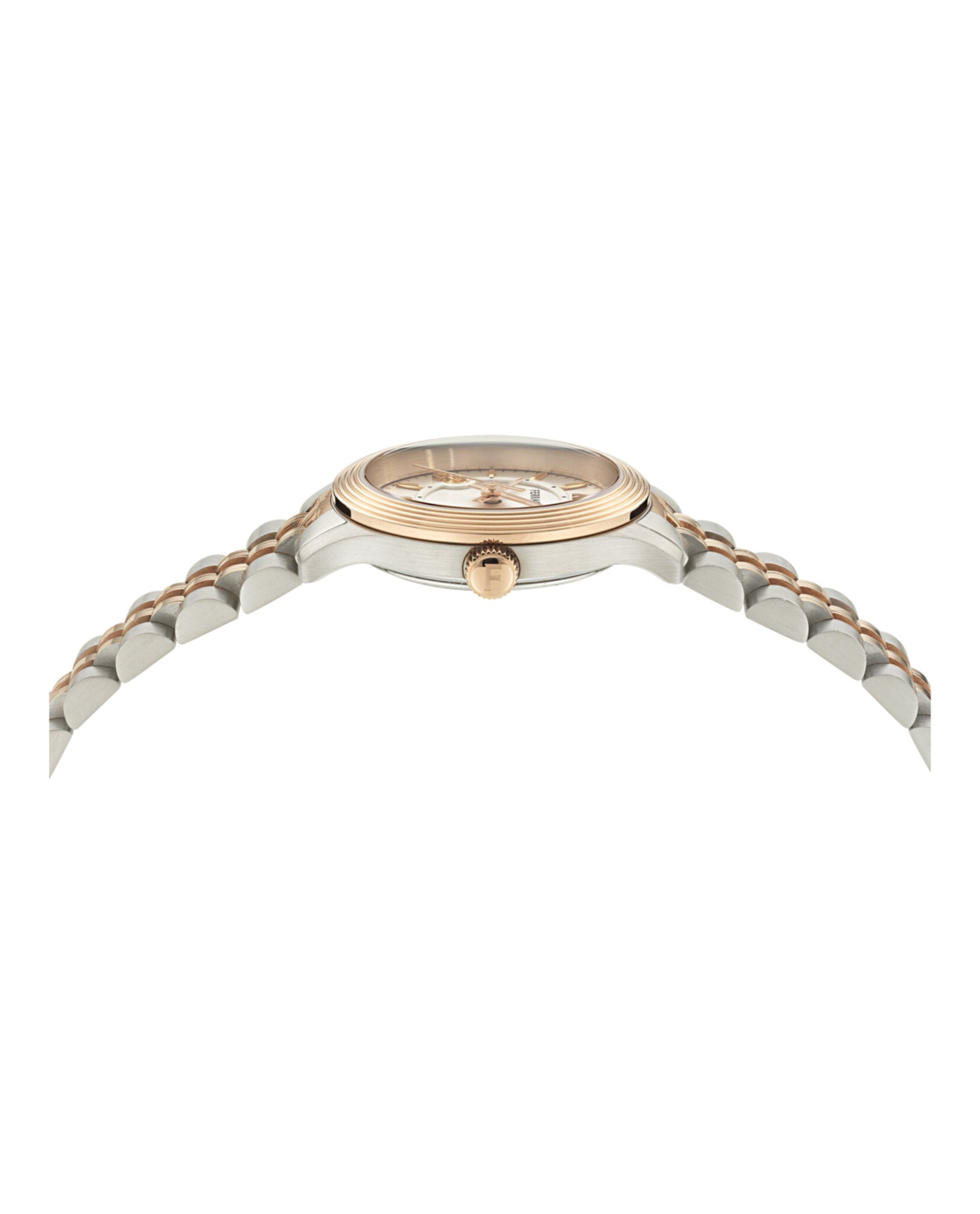 Ferragamo Ferragamo Womens  Two Tone 28mm Bracelet Fashion Watch